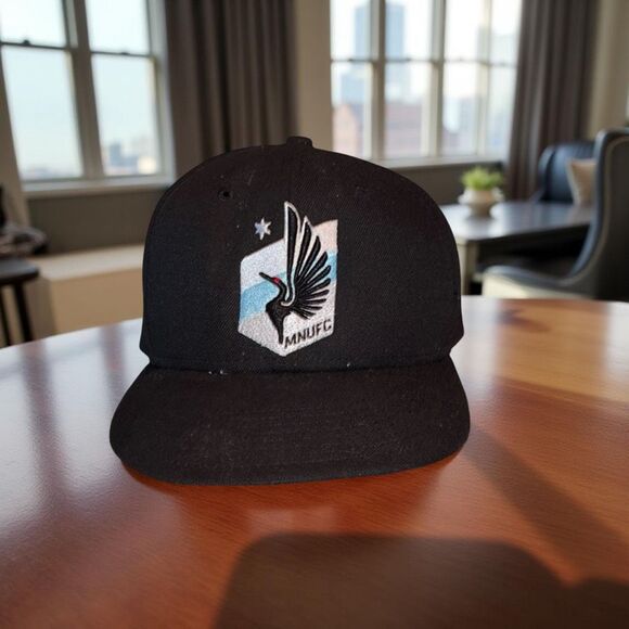 Minnesota United FC New Era Fitted Hat Cap  9FIFTY Size 7 1/2 7.5 - Picture 1 of 8